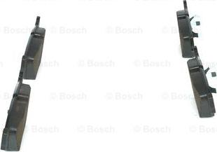 BOSCH 0 986 424 351 - Тормозные колодки, дисковые, комплект autospares.lv