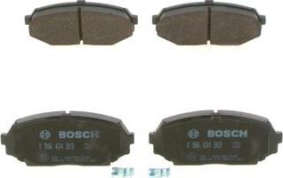 BOSCH 0 986 424 303 - Тормозные колодки, дисковые, комплект autospares.lv