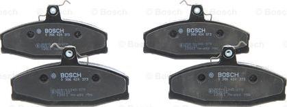 BOSCH 0 986 424 373 - Тормозные колодки, дисковые, комплект autospares.lv