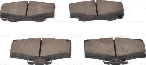 BOSCH 0 986 424 268 - Тормозные колодки, дисковые, комплект autospares.lv