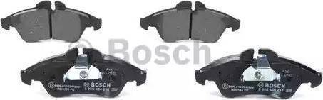 BOSCH 986424218 - Тормозные колодки, дисковые, комплект autospares.lv