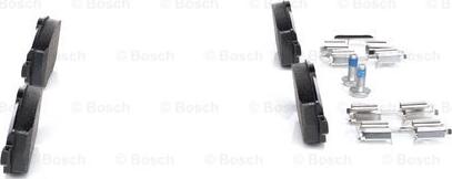 BOSCH 0 986 424 792 - Тормозные колодки, дисковые, комплект autospares.lv