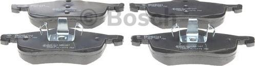 BOSCH 0 986 424 758 - Тормозные колодки, дисковые, комплект autospares.lv