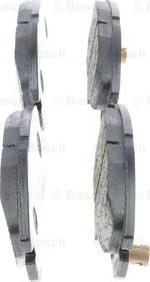 BOSCH 0 986 424 760 - Тормозные колодки, дисковые, комплект autospares.lv