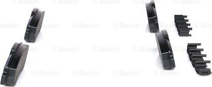 BOSCH 0 986 424 786 - Тормозные колодки, дисковые, комплект autospares.lv