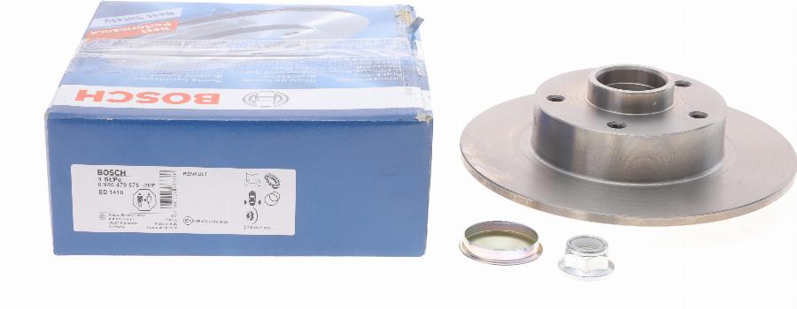 BOSCH 0 986 479 575 - Тормозной диск autospares.lv