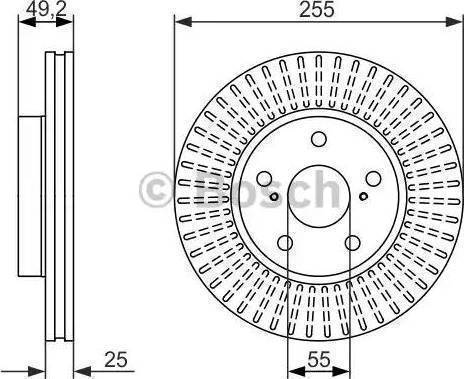 Cifam 800-646 - Тормозной диск autospares.lv