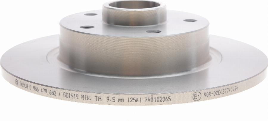 BOSCH 0 986 479 682 - Тормозной диск autospares.lv