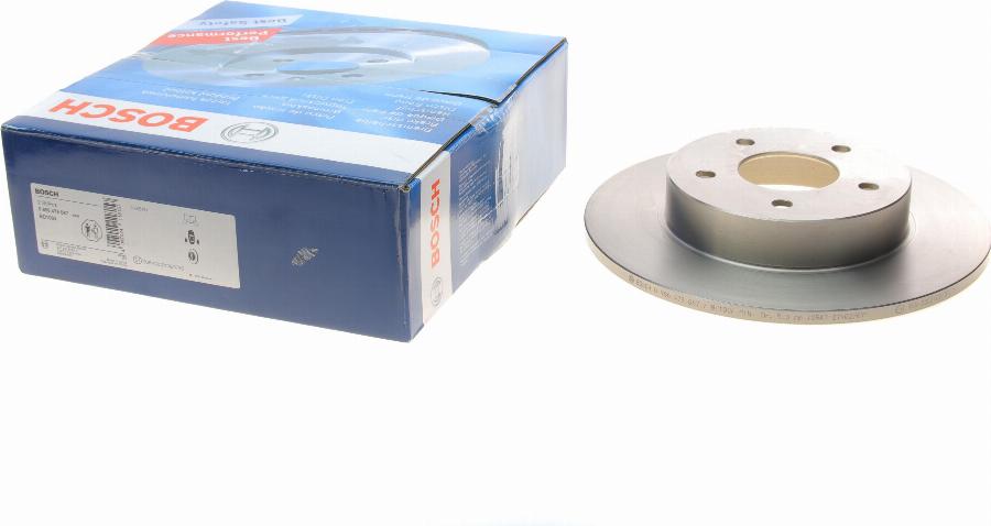 BOSCH 0 986 479 067 - Тормозной диск autospares.lv