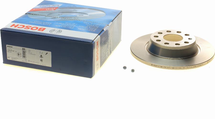 BOSCH 0 986 479 247 - Тормозной диск autospares.lv