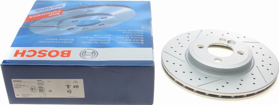 BOSCH 0 986 479 A69 - Тормозной диск autospares.lv