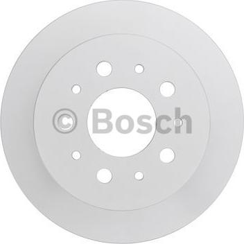 BOSCH 0 986 479 B63 - Тормозной диск autospares.lv