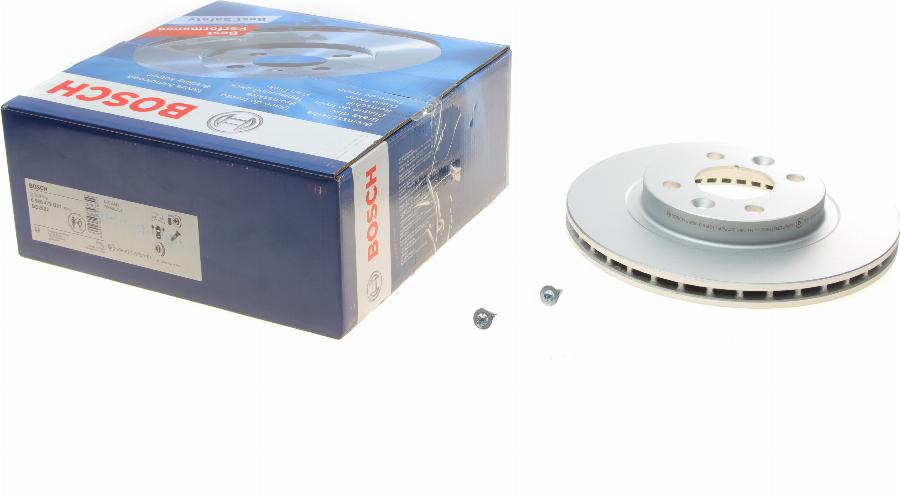 BOSCH 0 986 479 B21 - Тормозной диск autospares.lv