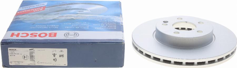 BOSCH 0 986 479 C50 - Тормозной диск autospares.lv