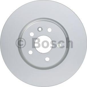 BOSCH 0 986 479 D93 - Тормозной диск autospares.lv