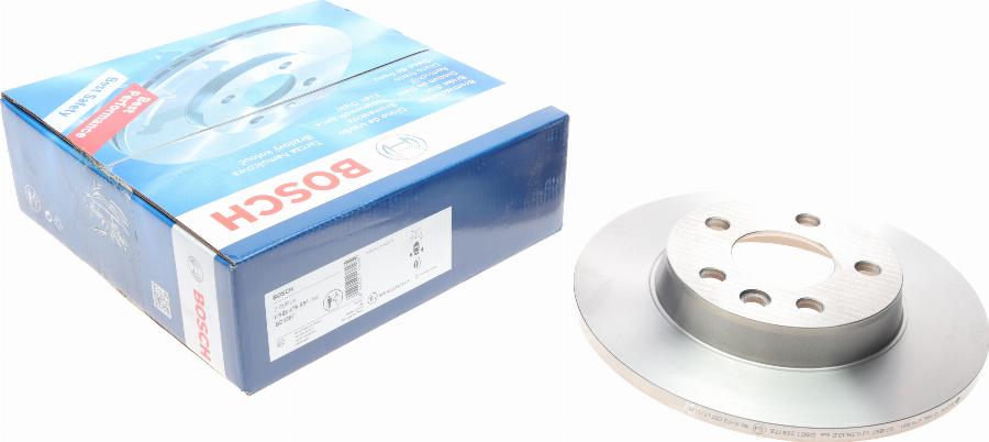 BOSCH 0 986 479 R91 - Тормозной диск autospares.lv