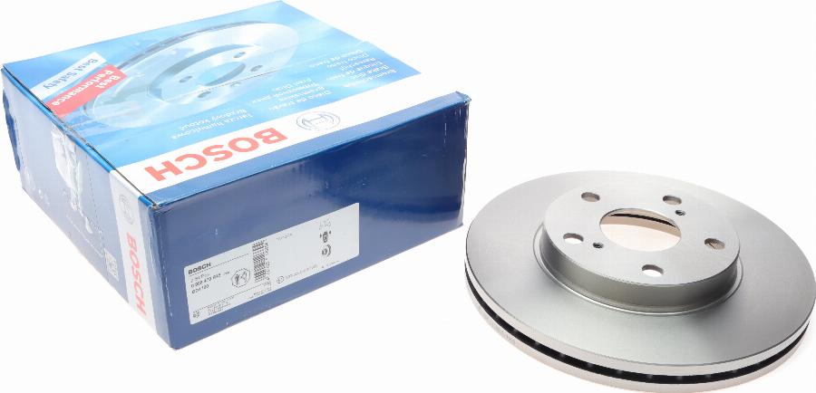 BOSCH 0 986 479 R45 - Тормозной диск autospares.lv