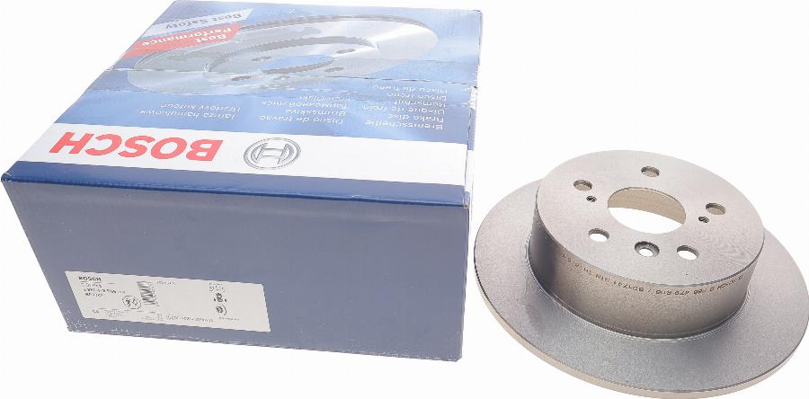 BOSCH 0 986 479 R06 - Тормозной диск autospares.lv