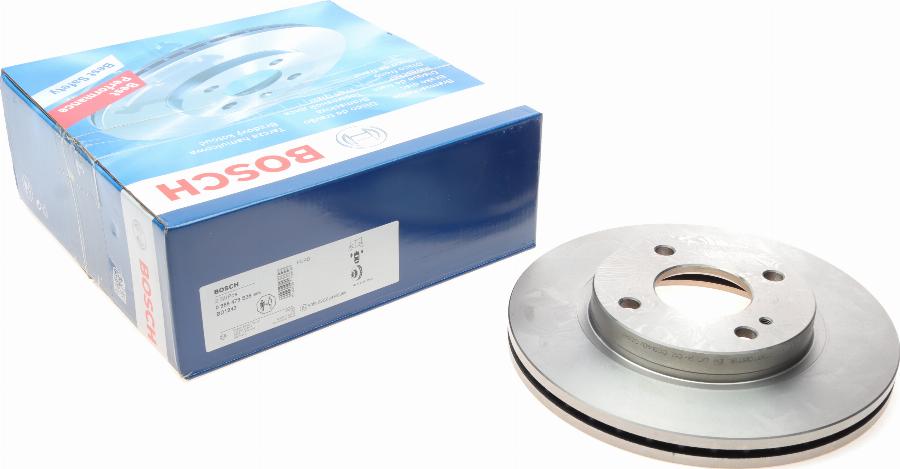 BOSCH 0 986 479 S38 - Тормозной диск autospares.lv