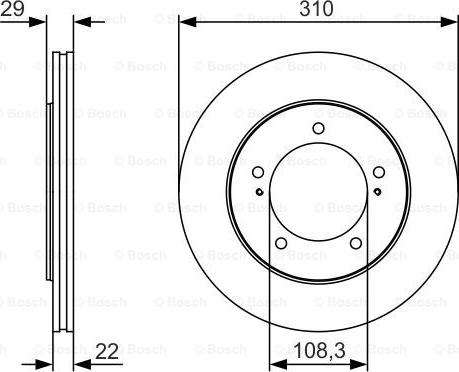 BOSCH 0 986 479 S78 - Тормозной диск autospares.lv