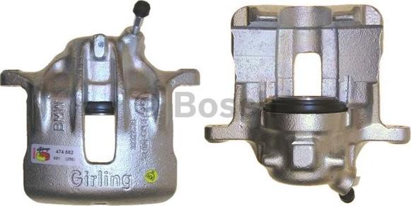 BOSCH 0 986 474 662 - Тормозной суппорт autospares.lv