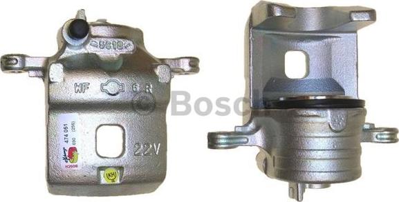 BOSCH 0 986 474 051 - Тормозной суппорт autospares.lv