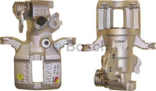 BOSCH 0 986 474 032 - Тормозной суппорт autospares.lv