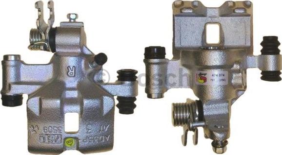 BOSCH 0 986 474 074 - Тормозной суппорт autospares.lv