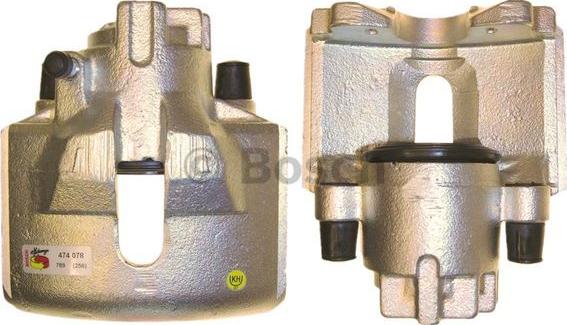 BOSCH 0 986 474 078 - Тормозной суппорт autospares.lv