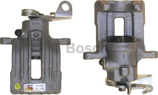 BOSCH 0 986 474 156 - Тормозной суппорт autospares.lv