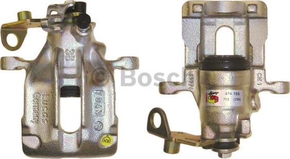 BOSCH 0 986 474 150 - Тормозной суппорт autospares.lv