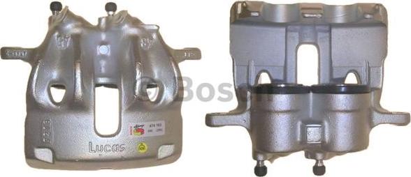 BOSCH 0 986 474 163 - Тормозной суппорт autospares.lv