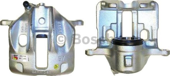 BOSCH 0 986 474 115 - Тормозной суппорт autospares.lv