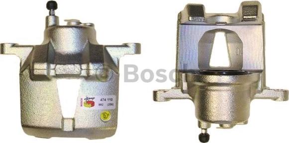 BOSCH 0 986 474 110 - Тормозной суппорт autospares.lv