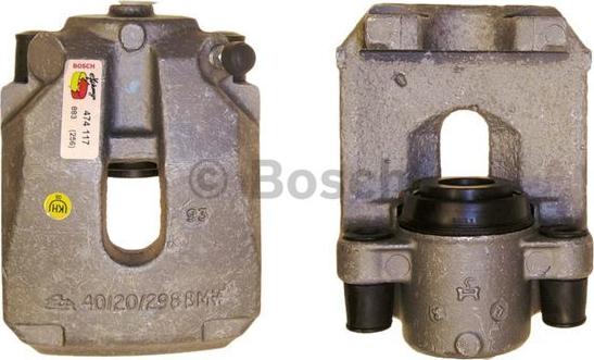 BOSCH 0 986 474 117 - Тормозной суппорт autospares.lv