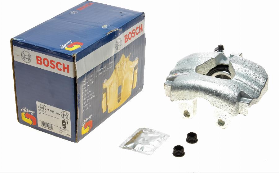 BOSCH 0 986 474 181 - Тормозной суппорт autospares.lv