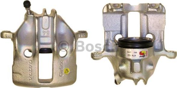 BOSCH 0 986 474 122 - Тормозной суппорт autospares.lv