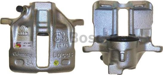 BOSCH 0 986 474 897 - Тормозной суппорт autospares.lv