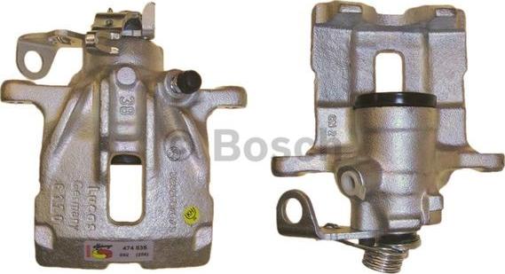 BOSCH 0 986 474 835 - Тормозной суппорт autospares.lv