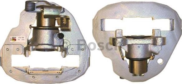 BOSCH 0 986 474 750 - Тормозной суппорт autospares.lv