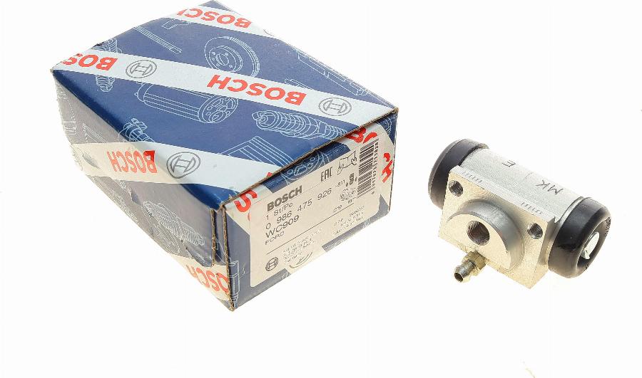 BOSCH 0 986 475 926 - Колесный тормозной цилиндр autospares.lv