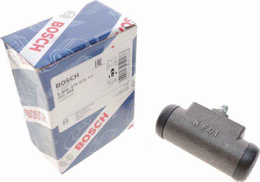 BOSCH 0 986 475 878 - Колесный тормозной цилиндр autospares.lv