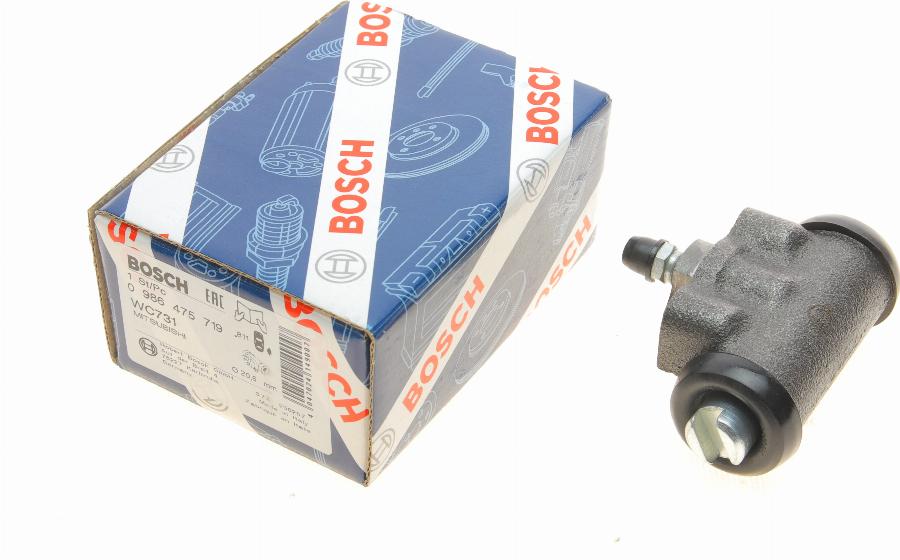 BOSCH 0 986 475 719 - Колесный тормозной цилиндр autospares.lv