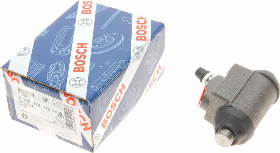 BOSCH 0 986 475 776 - Колесный тормозной цилиндр autospares.lv