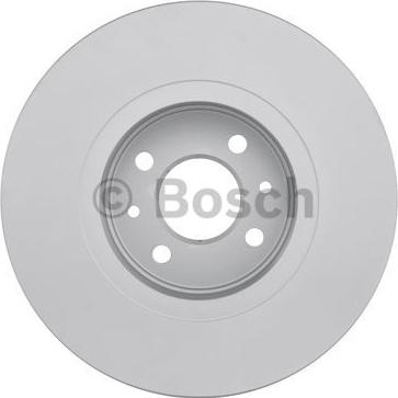 BOSCH 0 986 478 590 - Тормозной диск autospares.lv