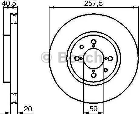 Delphi BG2452 - Тормозной диск autospares.lv