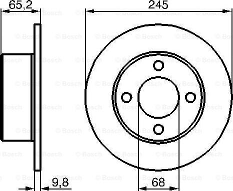 Zimmermann 100.1212.50 - Тормозной диск autospares.lv