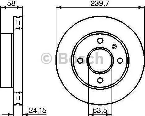 Cifam 800-073 - Тормозной диск autospares.lv