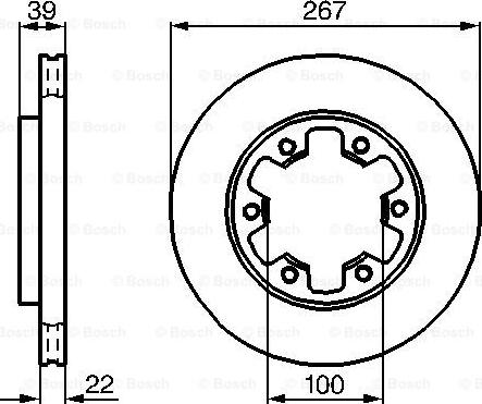 BOSCH 0 986 478 806 - Тормозной диск autospares.lv