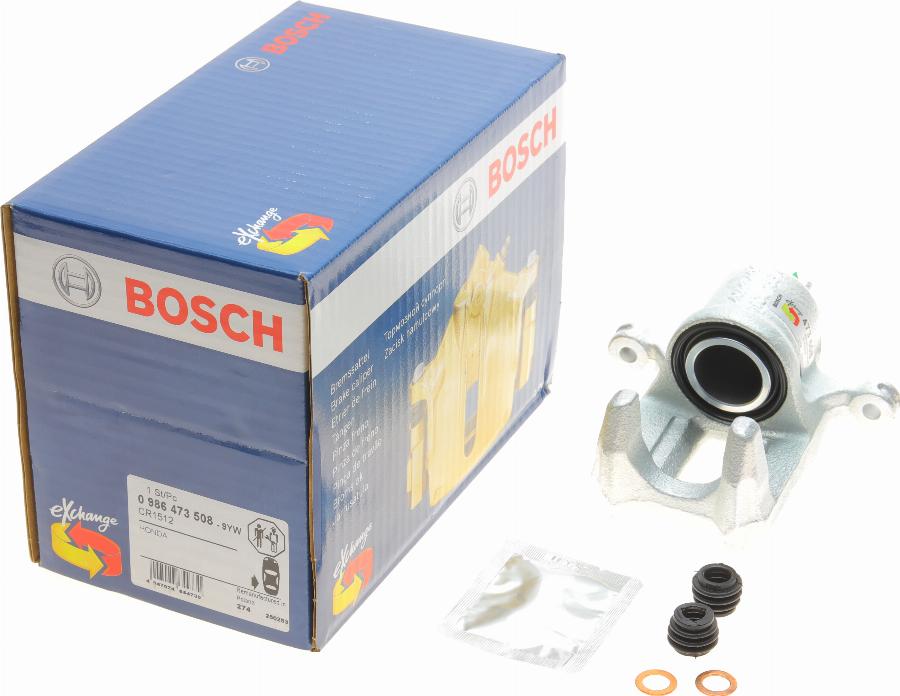 BOSCH 0 986 473 508 - Тормозной суппорт autospares.lv